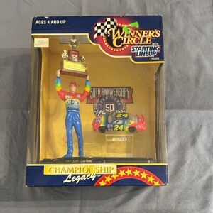Jeff Gordon Winner’s Circle with Starting Lineup Figure - NIB